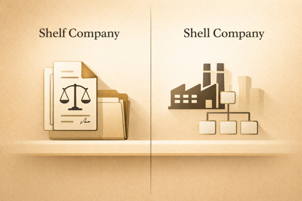 Shelf Company vs Shell Company