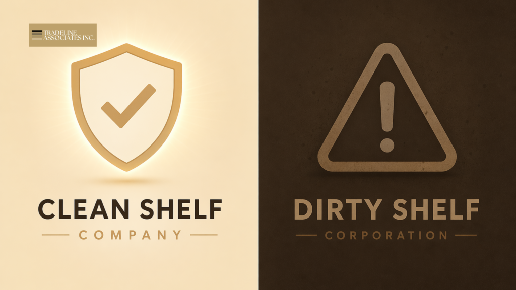 Clean Aged Shelf Company vs. Dirty Shelf Corporation