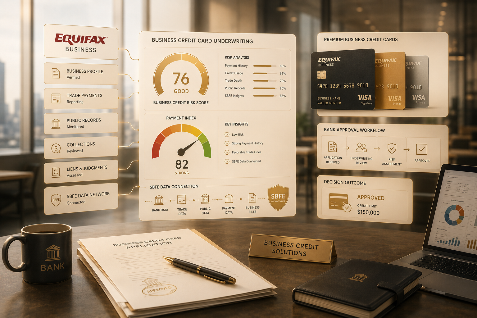 Equifax Business: Critical for Credit Cards and Bank Products