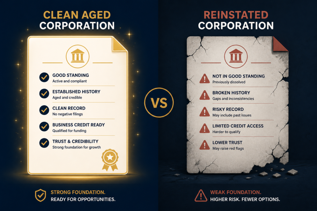 Clean vs. Dirty: The Shelf Corporation Distinction That Determines Everything
