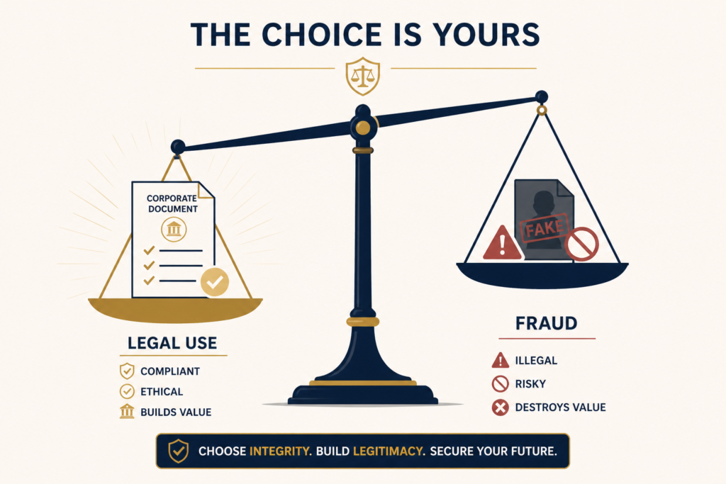 Legal Way to Build Business Credibility