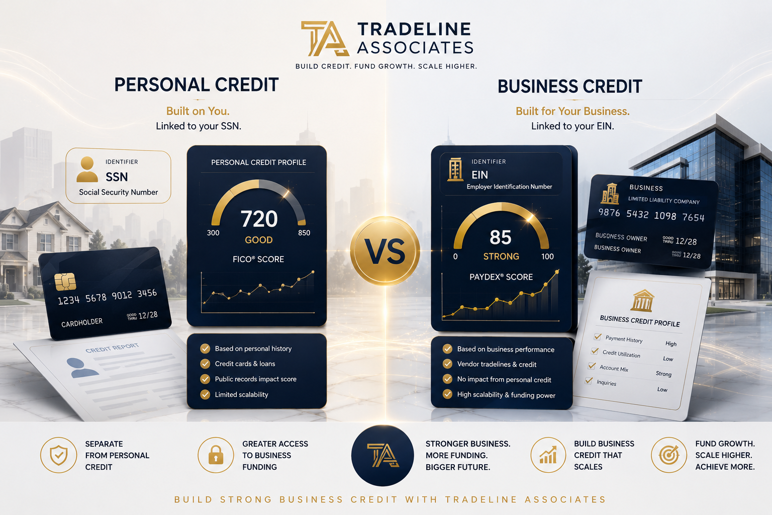 Personal vs. Business Credit: A Quick Comparison