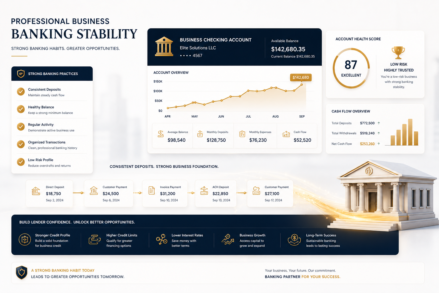 Strengthen Your Business Bank Account