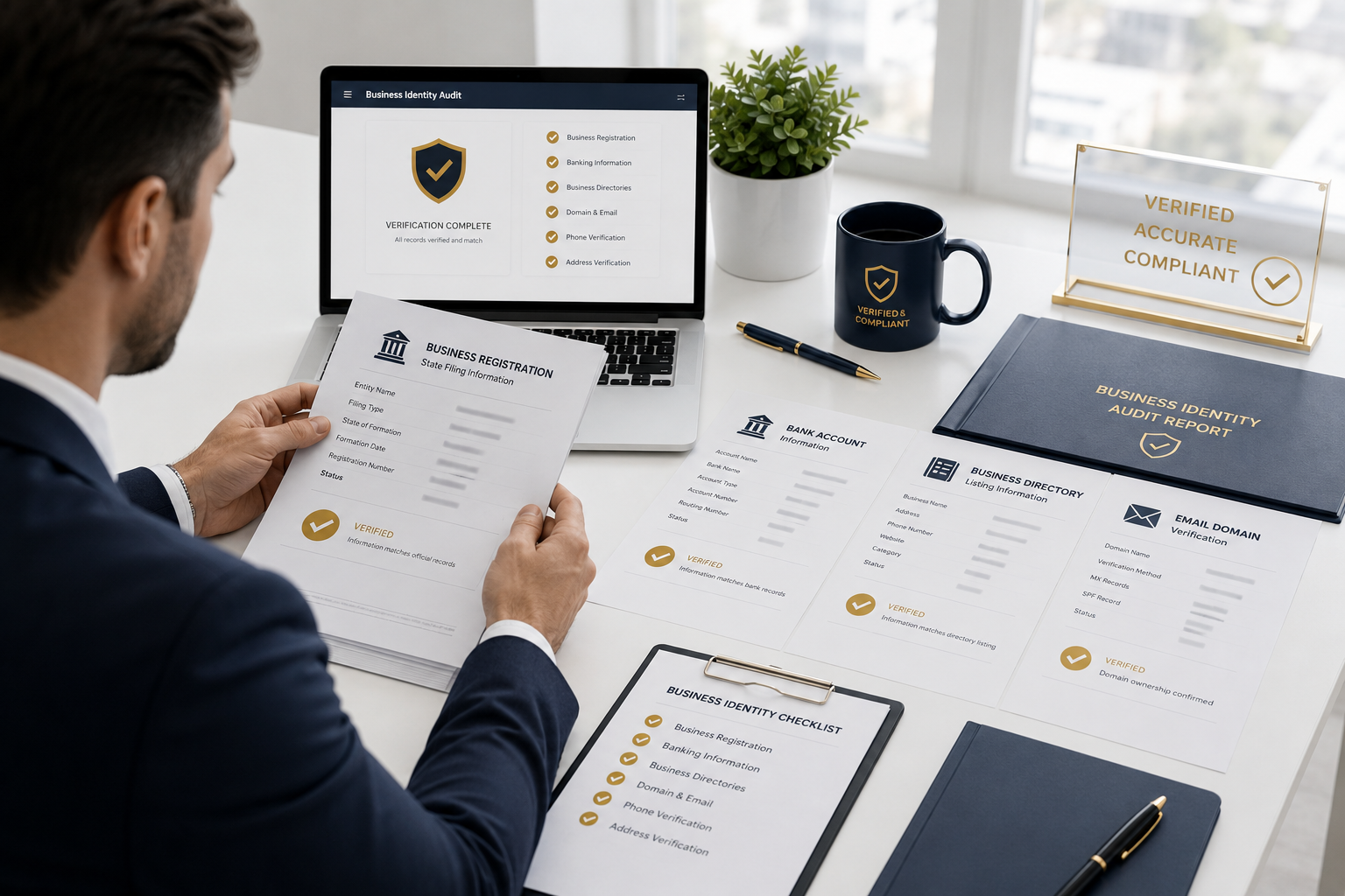 The 30 to 45 Day Lender Ready Plan,
Days 1–7: Audit Your Business Identity