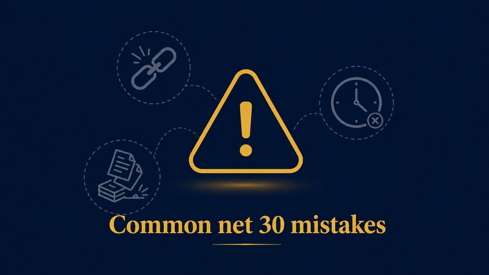 Common mistakes business owners make with net 30 vendor accounts