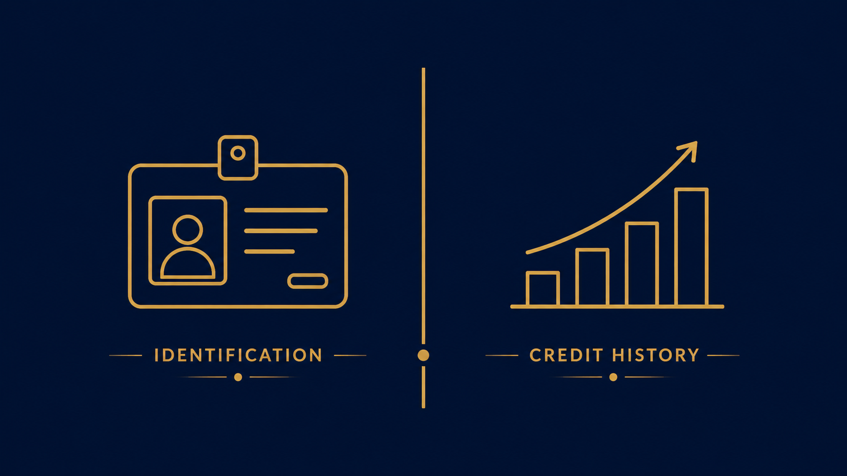 D-U-N-S number identification versus reported business credit history