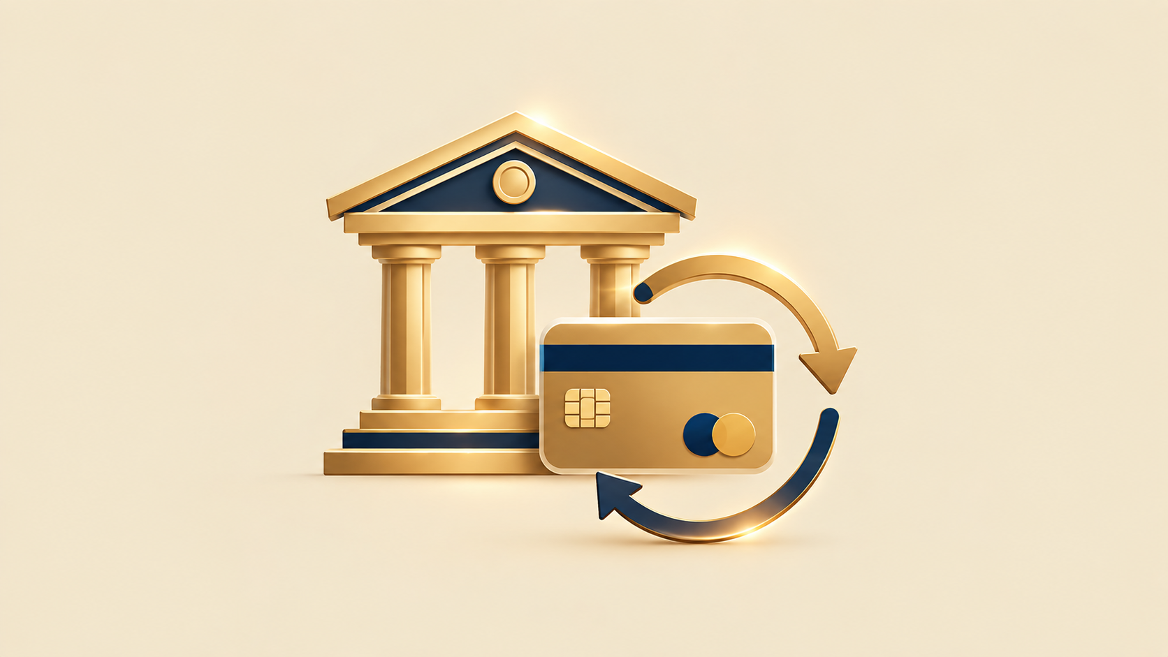 Minimalist illustration representing a business line of credit with revolving credit symbol: Business Line of Credit Requirements